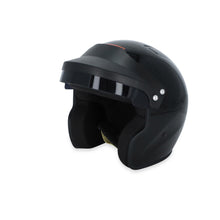 Load image into Gallery viewer, RACEQUIP 257002RQP RaceQuip OF25 Open Face Helmet Small Black SA2025 - Snell SA2025 Certified Head and Neck Support Ready