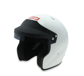 RACEQUIP 257117RQP RaceQuip OF25 Open Face Helmet – Snell SA2025 Certified, 2X-Large White