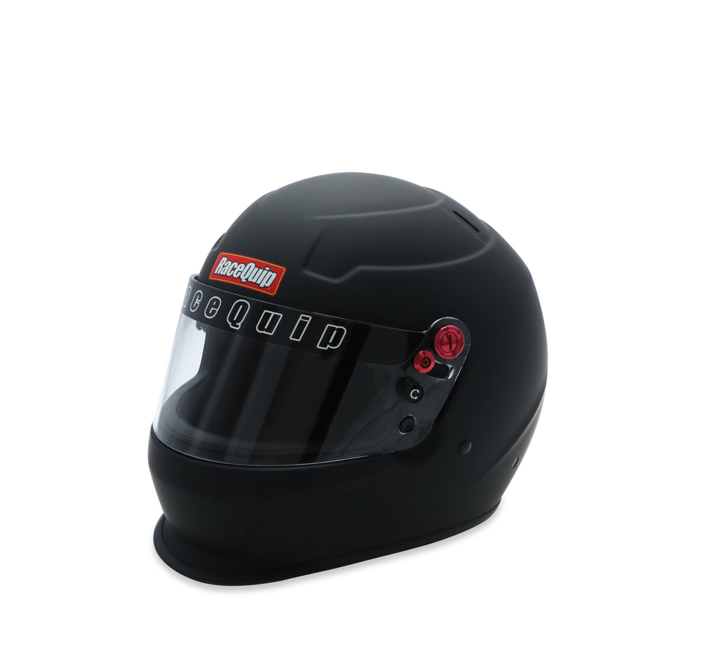 RACEQUIP 277992RQP RaceQuip Pro25 Full Face Helmet SA2025, Small, Flat Black