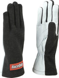 RACEQUIP 350003 Gloves Single Layer Medium Black