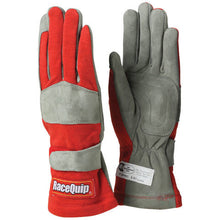 Load image into Gallery viewer, RACEQUIP 351016 Gloves Single Layer X-Large Red SFI