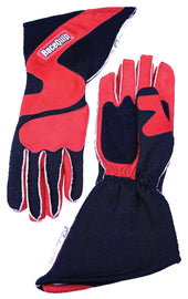 RACEQUIP 359105 Gloves Outseam Black/Red Large SFI-5