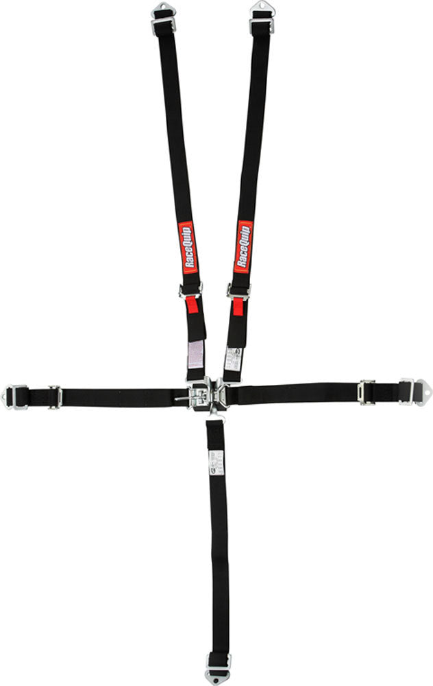 RACEQUIP 709009 5pt Harness Set Jr LL BK