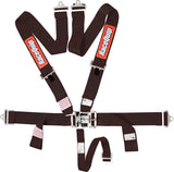 RACEQUIP 711001 5pt Harness Set L&L Black SFI