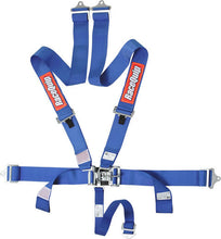 Load image into Gallery viewer, RACEQUIP 711021 5pt Harness Set L&amp;L Blue SFI