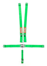 Load image into Gallery viewer, RACEQUIP 711071 5pt Harness Set L&amp;L Green SFI