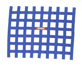 RACEQUIP 721025 Ribbion Window Net Blue Non-SFI