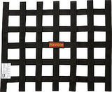 RACEQUIP 726004 Ribbon Net 18x21 SFI Black