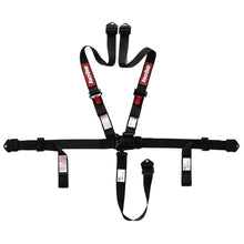 Load image into Gallery viewer, RACEQUIP 809009 Harness 5pt L&amp;L 2in P/U Lap Black SFI 16.1