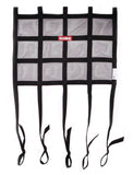RACEQUIP 822005 Window Net Mesh Black SFI Hybrid Adj. Strap