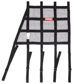 RACEQUIP 823003 Window Net Mesh Angled Black SFI