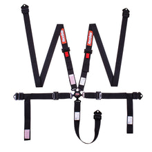 Load image into Gallery viewer, RACEQUIP 841001 Harness 5pt Cam 2in P/D Lap Black SFI 16.1