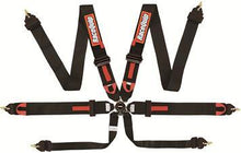 Load image into Gallery viewer, RACEQUIP 851001 6pt Harness Camlock Blk FIA