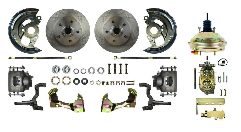 RIGHT STUFF DETAILING AFXDC03C 62-67 X Body Front Power Disc Brake Conversion