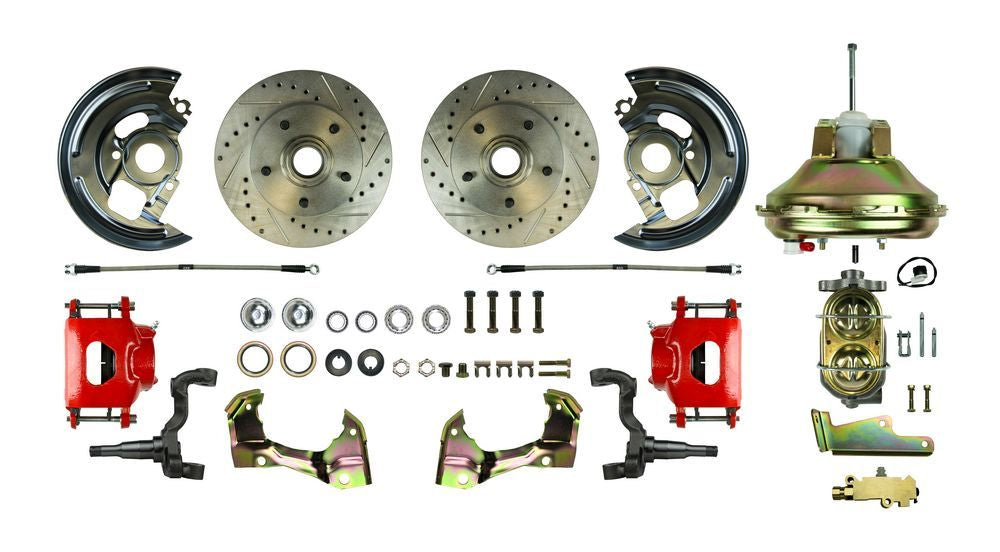 RIGHT STUFF DETAILING AFXDC06CZ Disc Brake Conversion Front