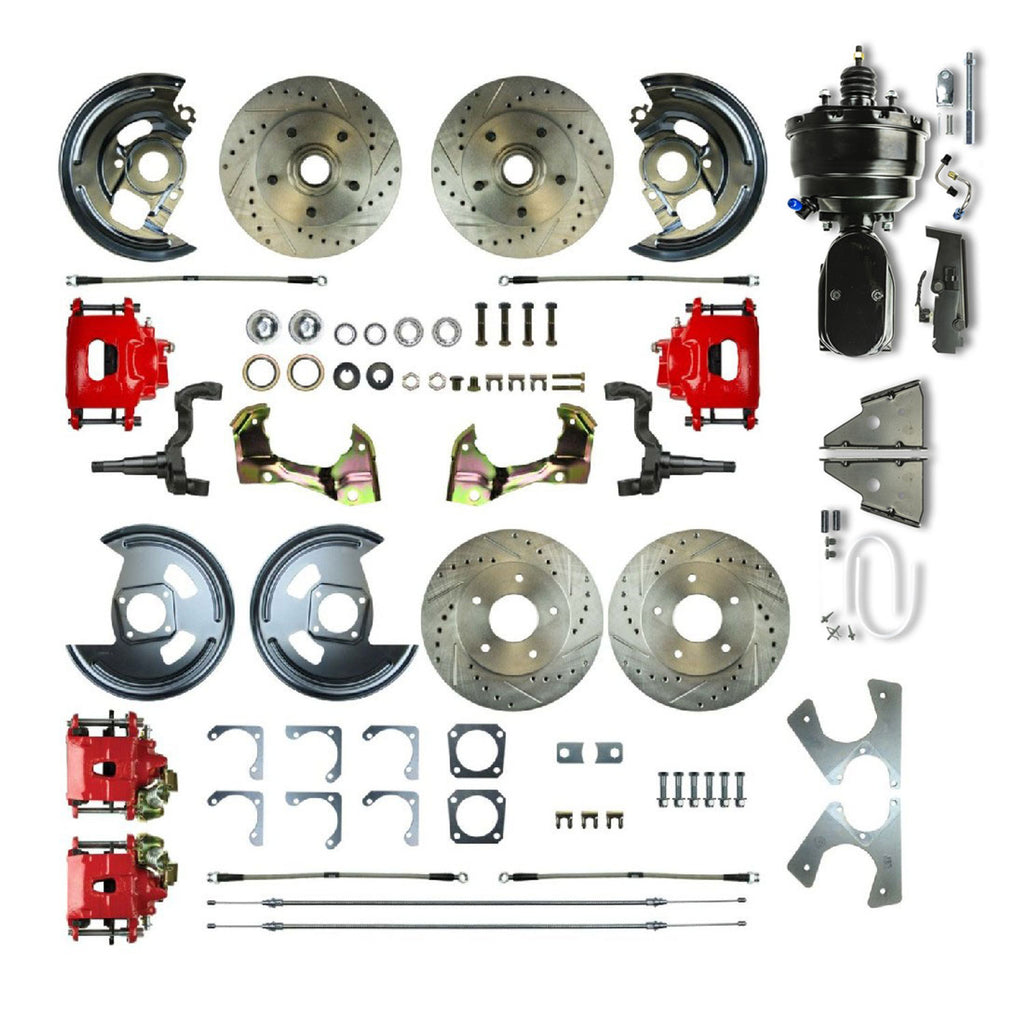 RIGHT STUFF DETAILING AFXDC42CZY 67 GM F-Body Disc Brake Conversion