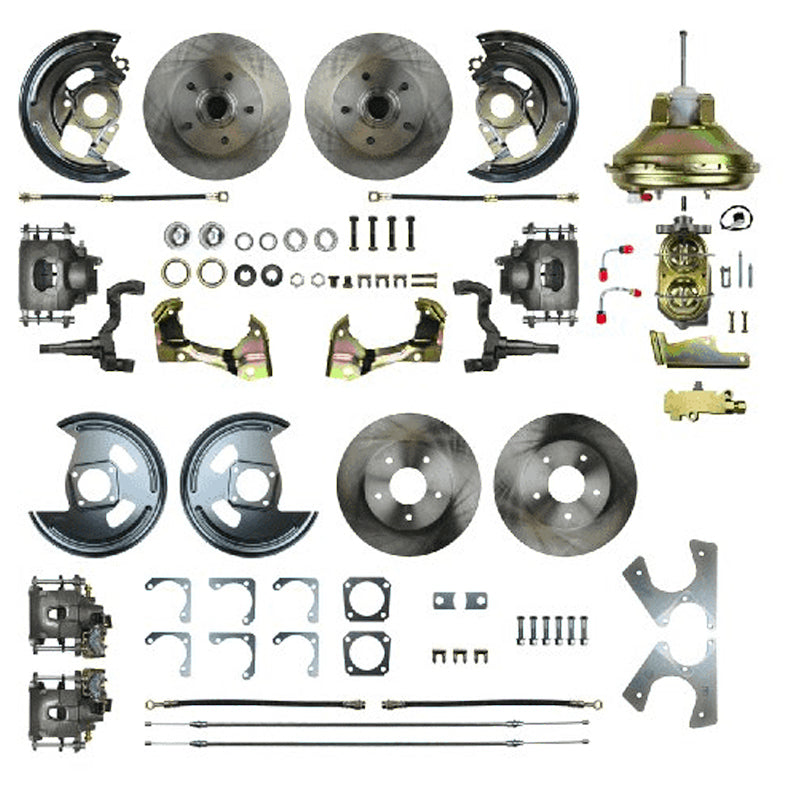 RIGHT STUFF DETAILING AFXDC42C 67-69 GM F-Body Disc Brake Conversion