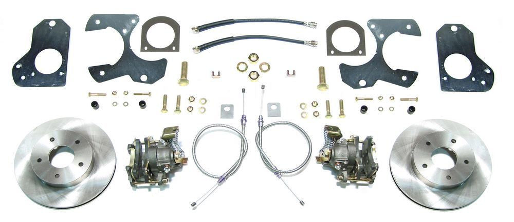 RIGHT STUFF DETAILING AFXDS78 Rear Disc Brake Conversi on Kit w/Parking Brake