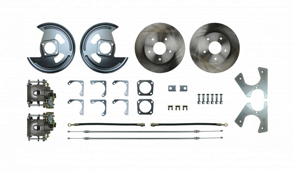RIGHT STUFF DETAILING AFXRD01 Rear Disc Conv. Kit GM 10/12 Bolt Non-Stag Shoc