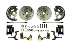 RIGHT STUFF DETAILING AFXWK01CS Disc Brake Conv. Drill/ Slot Blk PC & SS Hoses
