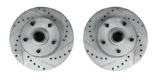 Load image into Gallery viewer, RIGHT STUFF DETAILING BR02ZDC Front Rotor  Drilled &amp; S lotted  Zinc Washed  Pr.