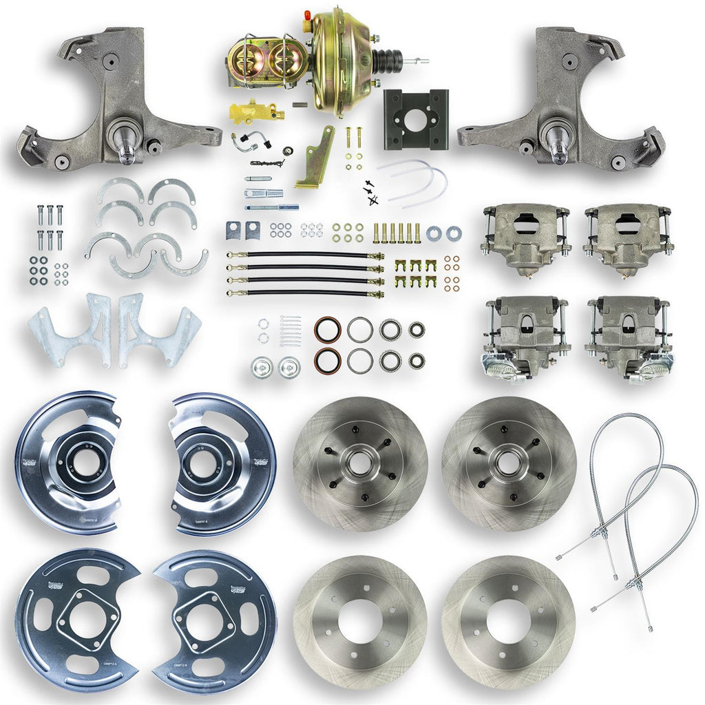 RIGHT STUFF DETAILING TDC6356 63-66 Chevy C10 Disc Brake Conversion