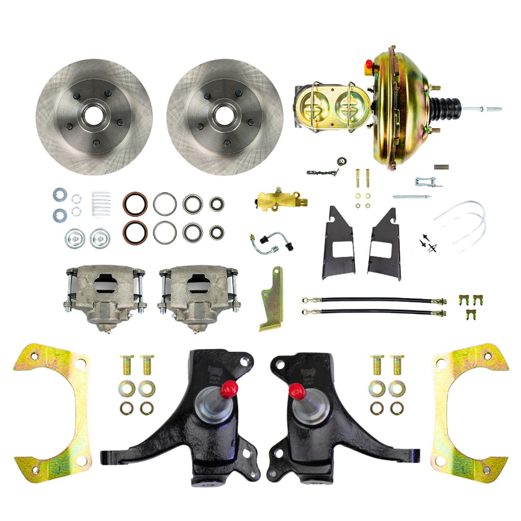 RIGHT STUFF DETAILING TDC7325DB Power Front Disc Brake Conversion