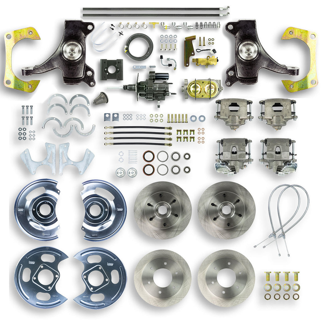 RIGHT STUFF DETAILING THB6356D 63-66 Chevy C10 Hydro Boost Brake Conversion