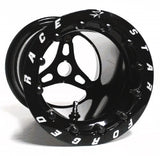 RACE STAR INDUSTRIES 53-88DBL 53 Jr Dragster Pair 8x8 Double Beadlock Black