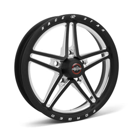 RACE STAR INDUSTRIES 63-53547172B 63 Pro Forged 15x3.50 Lu g Mount Black Anodized