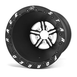 RACE STAR INDUSTRIES 63-616475021B 63 Pro Forged 16x16 DBL Pro Stock Black Anodized