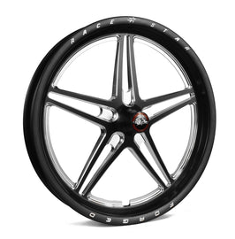 RACE STAR INDUSTRIES 63-72400112AB 63 Pro Forged 17x2.4 Spi ndle Mount Black Anodize