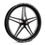 RACE STAR INDUSTRIES 63-72400112AB 63 Pro Forged 17x2.4 Spi ndle Mount Black Anodize