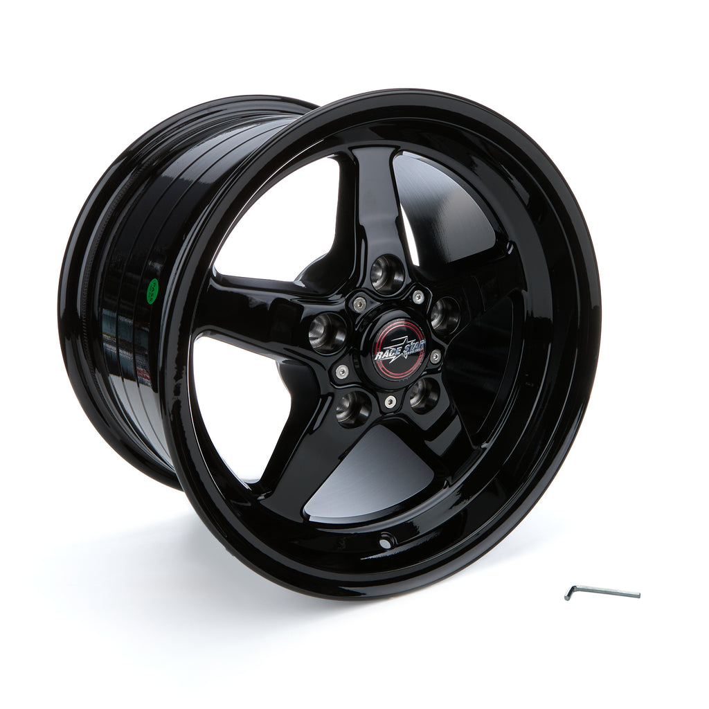 RACE STAR INDUSTRIES 92-510254B 92 Drag Star Bracket Rac er Gloss Black  15x10