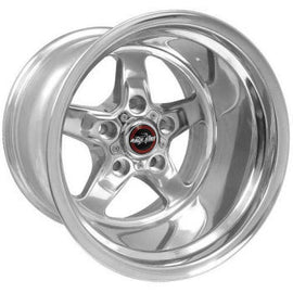RACE STAR INDUSTRIES 92-512247DP 92 Drag Star Polish 15x1 2 5x4.75BC 4.00BS
