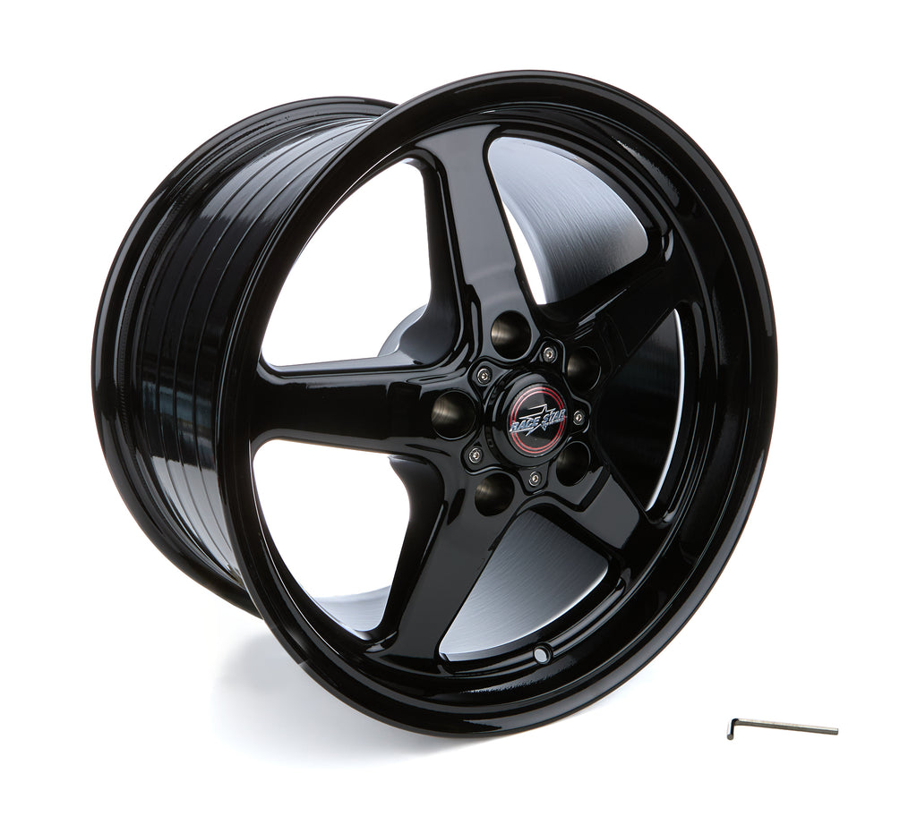 RACE STAR INDUSTRIES 92-705253B 92 Drag Star Bracket Rac er Gloss Black  17x10.5