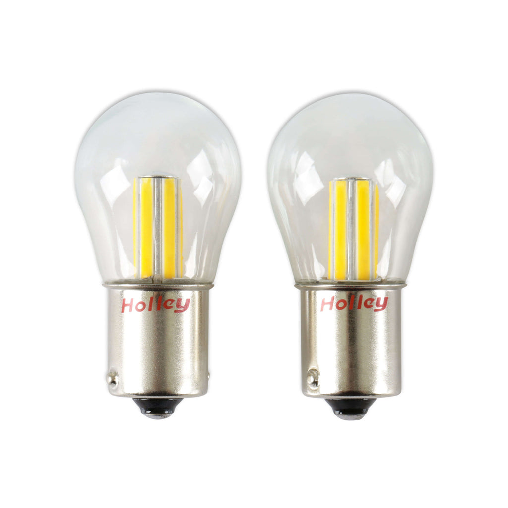 HOLLEY RETROBRIGHT HLED05 1156  LED Bulbs 3000K Classic White Pair