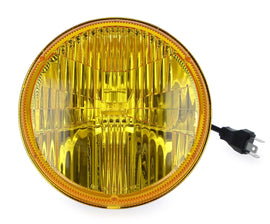 HOLLEY RETROBRIGHT LFRB115 Headlight LED Sealed 7in Round Yellow Each