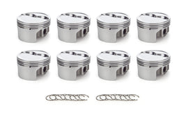 RACE TEC PISTONS 1000130 SBC Dished Piston Set 4.040 Bore -12.3cc