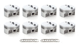 RACE TEC PISTONS 1000182 SBC FT Piston Set 4.125 Bore - 5cc
