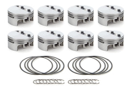RACE TEC PISTONS 1000190 SBC FT Piston Set 4.125 Bore - 5cc