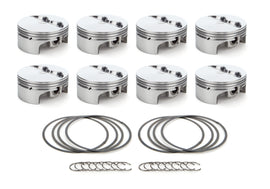 RACE TEC PISTONS 1000197 SBC FT Piston Set 4.125 Bore - 5cc