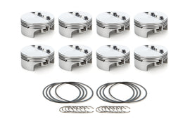 RACE TEC PISTONS 1000199 SBC FT Piston Set 4.155 Bore - 5cc