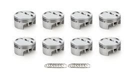 RACE TEC PISTONS 1000201 SBC Dished Piston Set 4.155 Bore -23.4cc