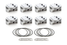 Load image into Gallery viewer, RACE TEC PISTONS 1000239 SBC Dome Piston Set 4.155 Bore -0.8cc