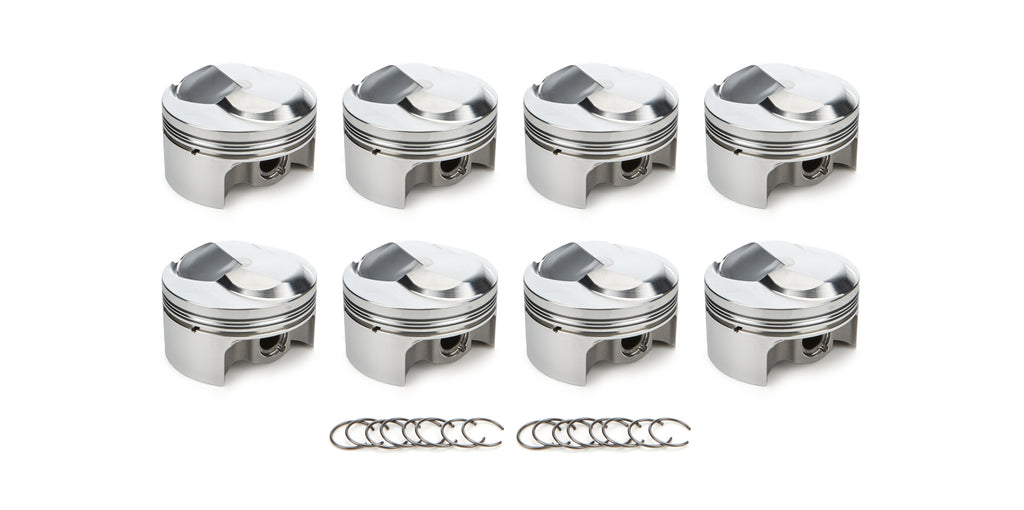 RACE TEC PISTONS 1000295 BBC Dome Piston Set 4.280 Bore +28.9cc