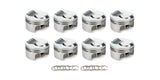 RACE TEC PISTONS 1000295 BBC Dome Piston Set 4.280 Bore +28.9cc