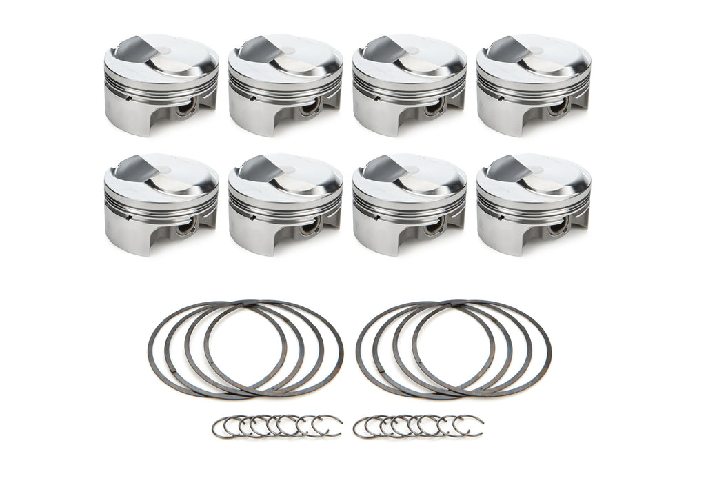 RACE TEC PISTONS 1000307 BBC Dome Piston Set 4.280 Bore +22.7cc