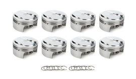 RACE TEC PISTONS 1000311 BBC Dome Piston Set 4.500 Bore +12.6cc