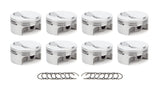 RACE TEC PISTONS 1000313 BBC Dome Piston Set 4.560 Bore +9.5cc